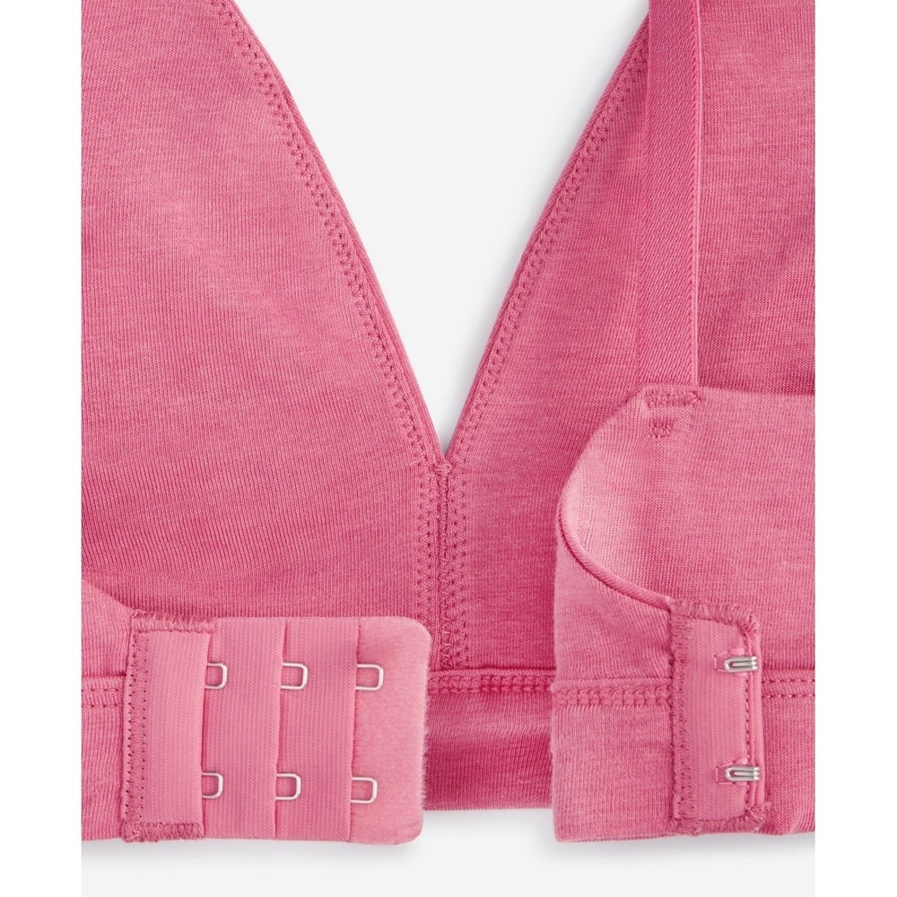 State of Day Women's Cotton Blend Bralette, Small - Berry Breeze - Picture 7 of 7